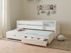 Кровать двухуровневая с ящиками «Лапландия» в Алмазном - almaznyj.mebel-nsk.ru | фото