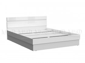 Кровать двуспальная 1,4 м Челси (белый) в Алмазном - almaznyj.mebel-nsk.ru | фото