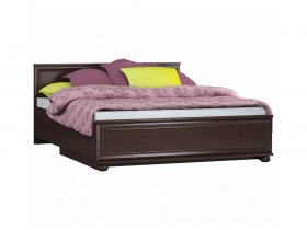 Кровать двуспальная с подъемным механизмом Верди СБ-1463/1 в Алмазном - almaznyj.mebel-nsk.ru | фото