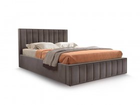 Кровать мягкая 1,6 Вена стандарт, вар.3 в Алмазном - almaznyj.mebel-nsk.ru | фото
