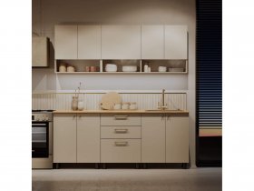 Кухонный гарнитур Орма 2,0м в Алмазном - almaznyj.mebel-nsk.ru | фото