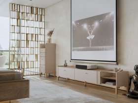 Модульная гостиная Одетта (дуб эндгрей/меланж) в Алмазном - almaznyj.mebel-nsk.ru | фото