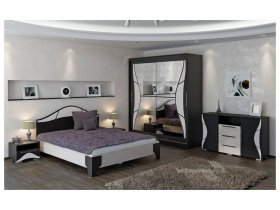 Модульная спальня Верона (Линаура) в Алмазном - almaznyj.mebel-nsk.ru | фото