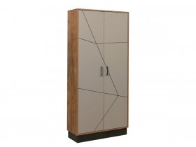 Шкаф двухстворчатый комбинированный для одежды Гамма  54.14 в Алмазном - almaznyj.mebel-nsk.ru | фото