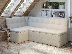 Скамья угловая со спальным местом «Домино» (кашемир) в Алмазном - almaznyj.mebel-nsk.ru | фото