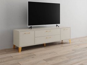 Тумба под ТВ Парус-13 (кашемир) в Алмазном - almaznyj.mebel-nsk.ru | фото